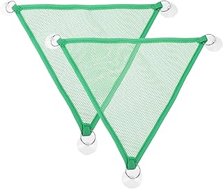 POPETPOP 2 Pçs Dragão Barbudo Rede De Lagarto Malha Respirável Rede De Répteis Espreguiçadeira Escada Lagarto Cama Suspensa Réptil Terrários Habitat Para Lagartixas Lagartos Cobras