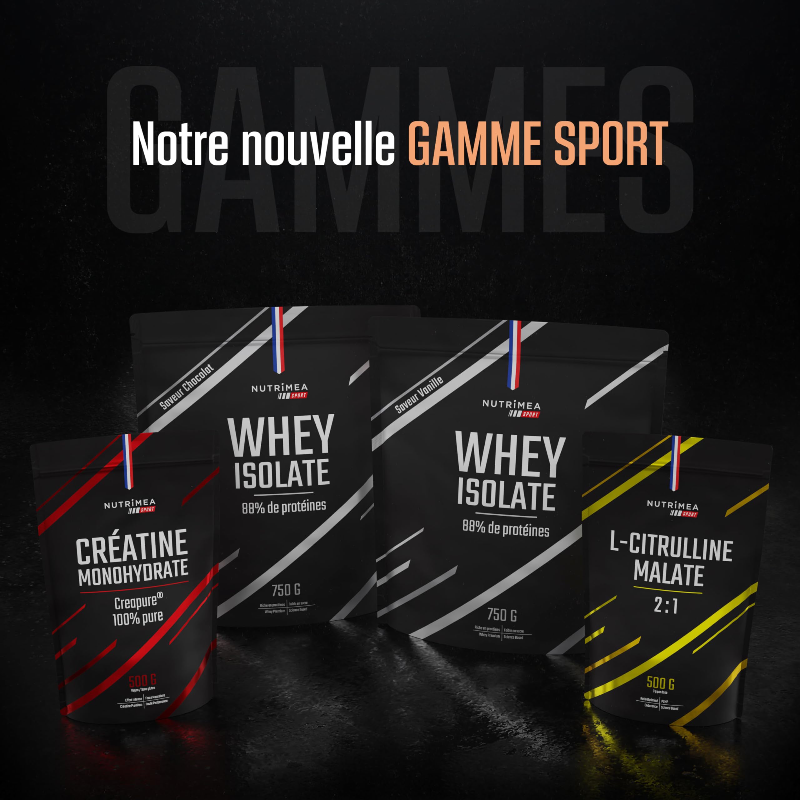 CLEAR WHEY – Whey Isolate Protein – 83% de Protéines – Performance & Récupération – Saveur Thé Glacé – 20 Portions – Nutrimea Sport - Expertise Française