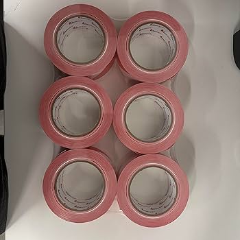 Non Adhesive Barrier Tape - Red & White