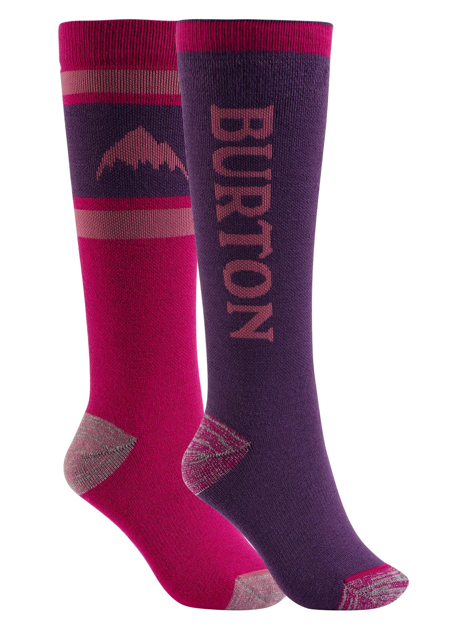 Burton Women's Weekend Midweight Ski/Snowboard Sock 2-Pack