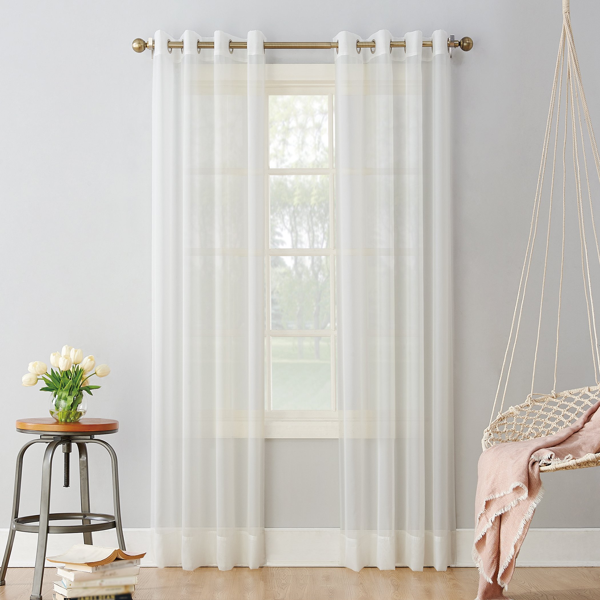 Sheer Curtains Shells Curtains & Drapes