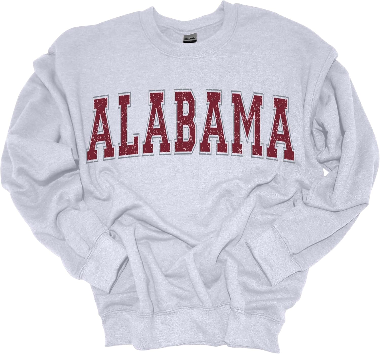 Trenz Shirt Company Unisex Adult College Football Varsity Team Name - Crewneck Sweatshirt