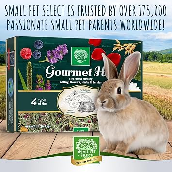 Small Pet Select Gourmet Hay Treat, Flowers & Herbs, 2 lb