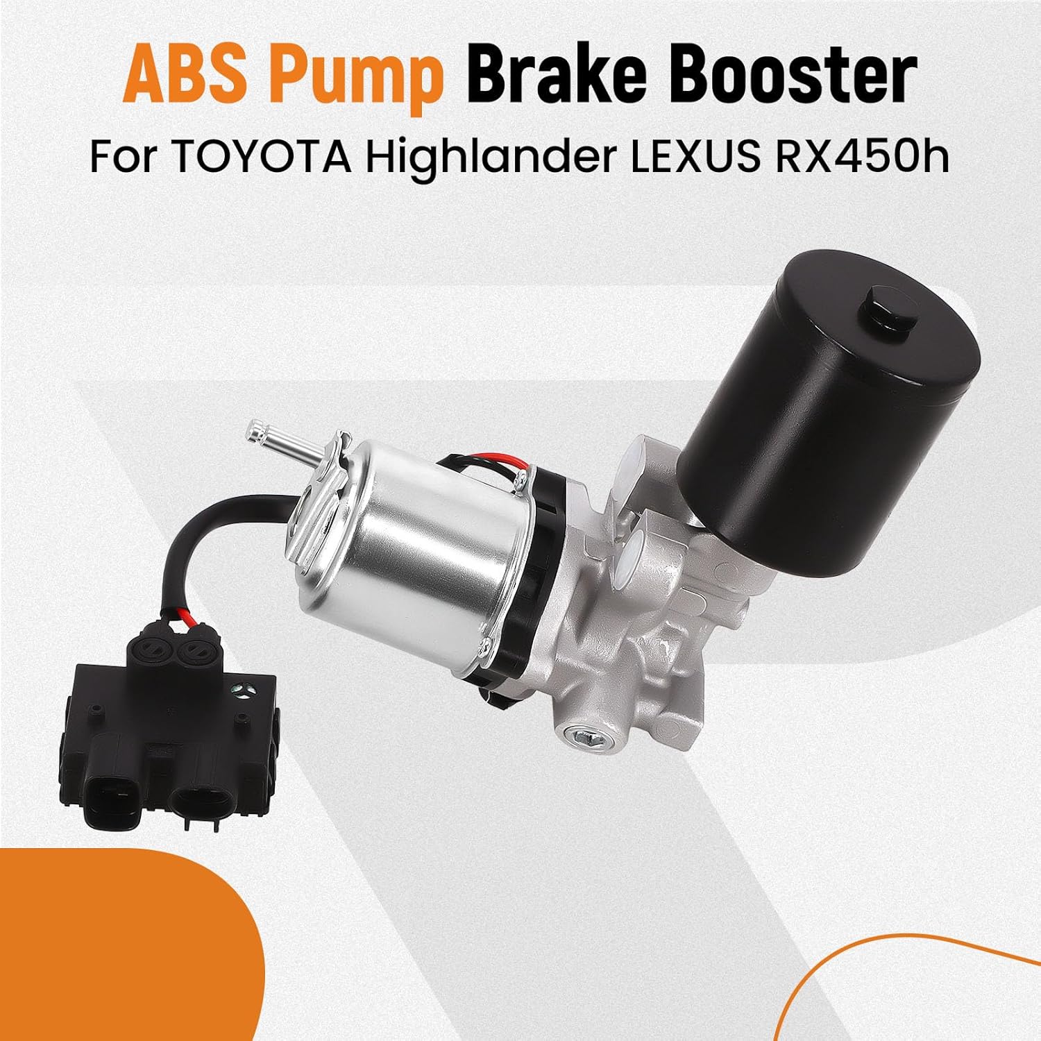 maXpeedingrods 47070-48010, 47070-48020 ABS Power Brake Booster Pump Assembly Fit for Toyota Highlander 2008-2020 Lexus RX450h 2010-2020