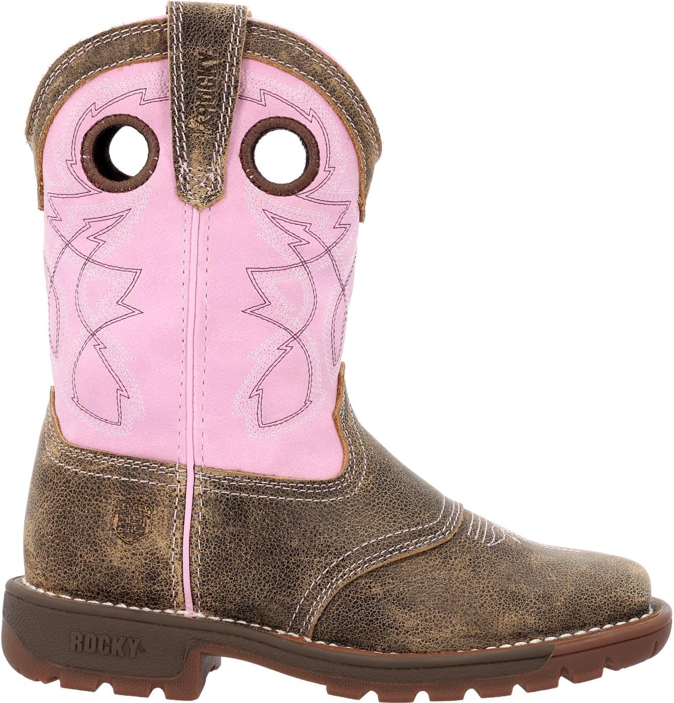 ROCKY Big Kids’ Legacy 32 Waterproof Western Boot