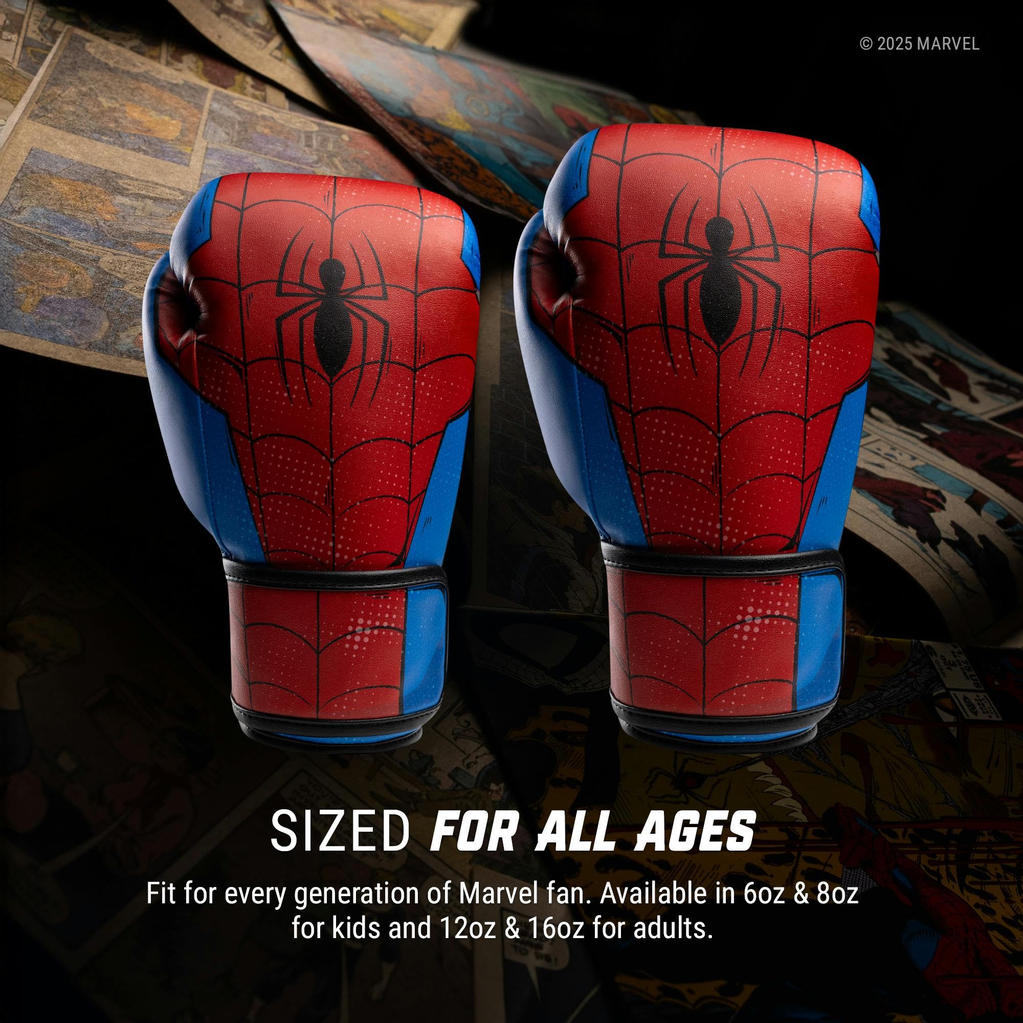 HAYABUSA ボクシンググローブ 16oz マーベル スパイダーマン Buy Hayabusa Marvel Classic Boxing Gloves for Men, Women & Kids