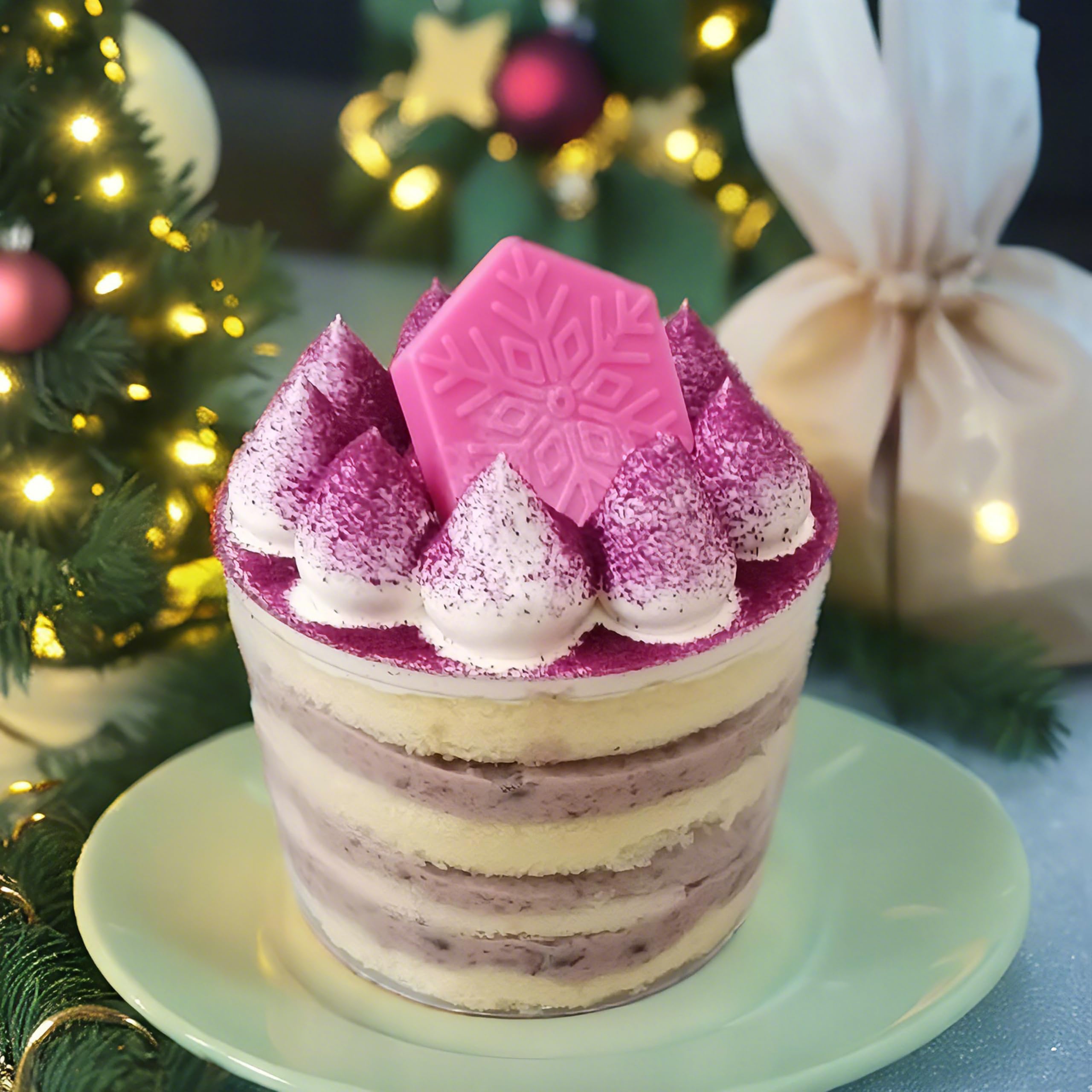 Silikon-Kuchenformen Weihnachten – 2 Stück Mit Lebkuchenmann, Baum, Schneeflocke, Schneemann | Hitzebeständig -40°C Bis +230°C