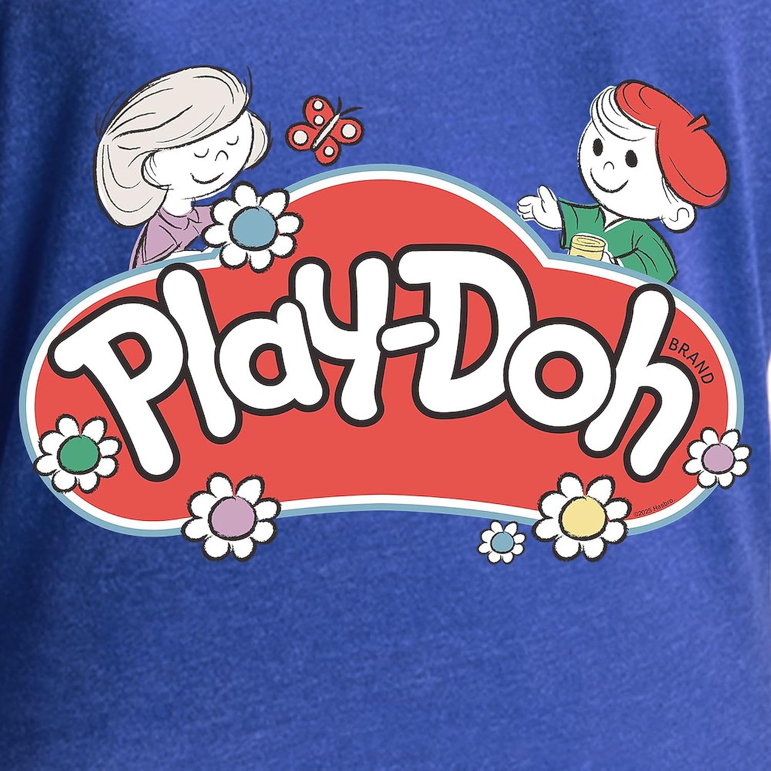 CafePress Play Doh: Blooming Garden Women's Football T Shirt Women's Football T-Shirt