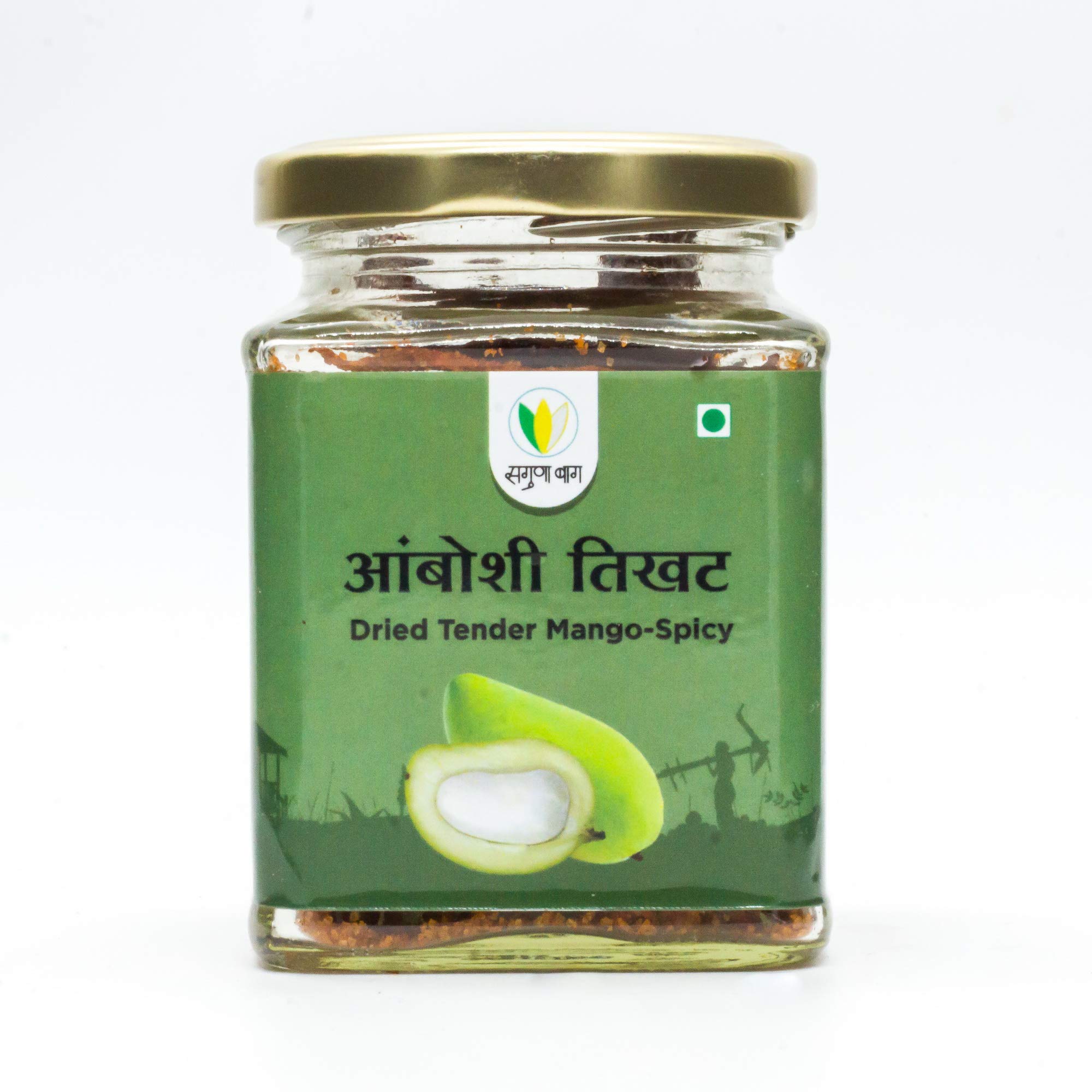 Saguna Baug Dried Tender Mango Spicy - 150 gm