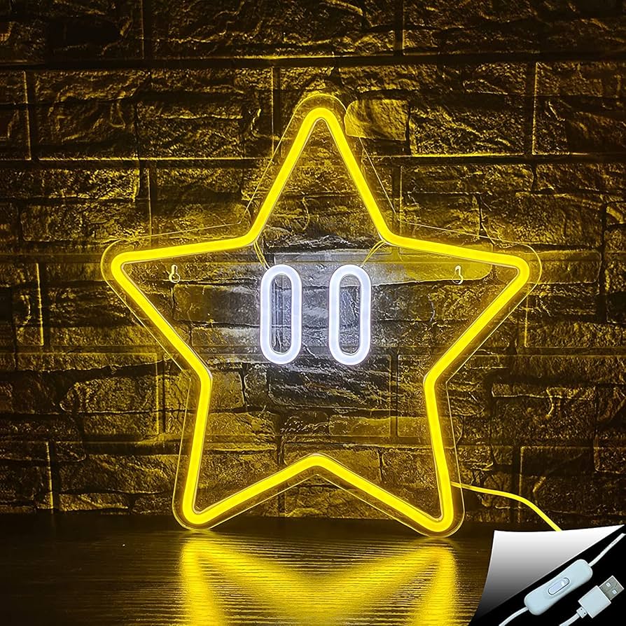 Amazon.co.jp: スターネオンサイン ledクールネオンサイン 調光可能