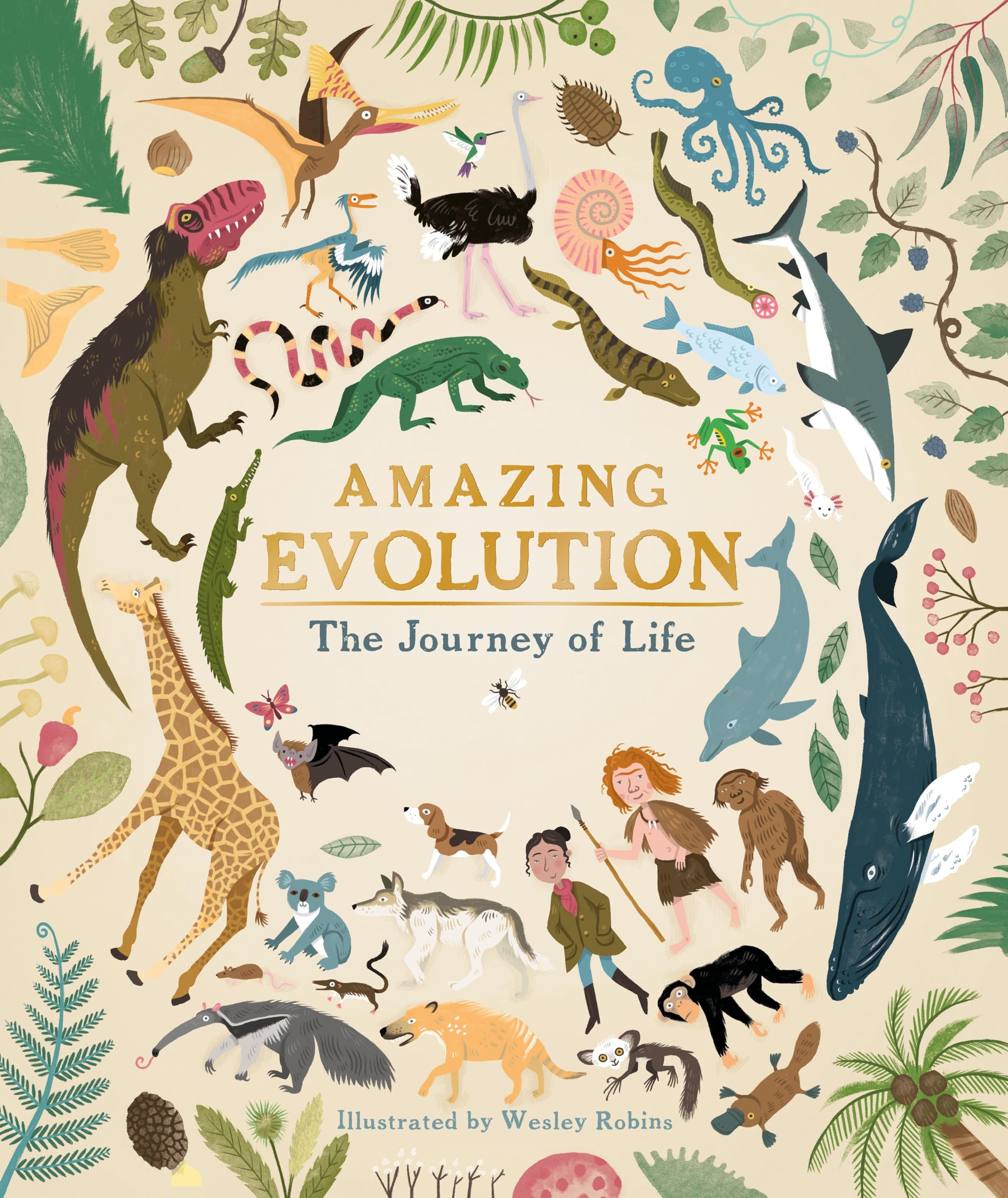 Amazing Evolution: The Journey of Life Hardcover – Big Book, 11 April 2019