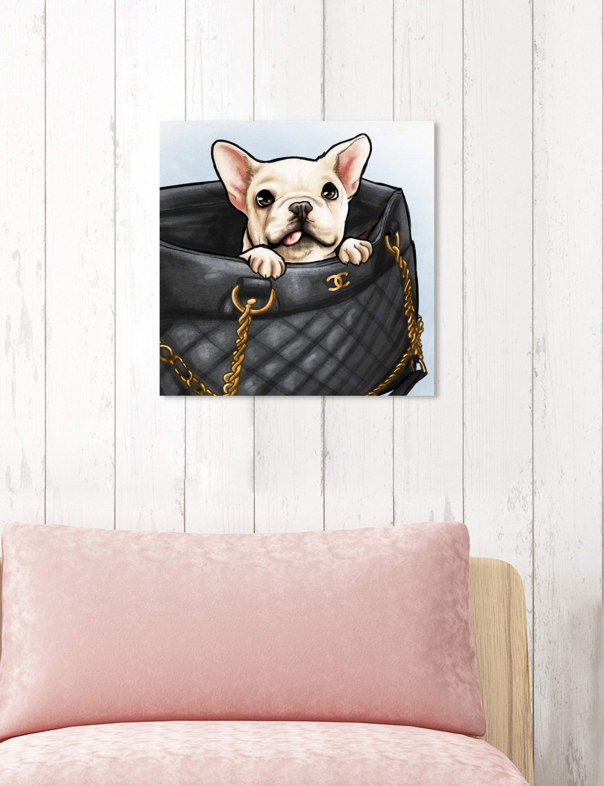 新品 オリバーガル Olivergal Peek a boo Frenchi Amazon.com: Oliver Gal 'Peek a Boo Frenchie' The Dogs and