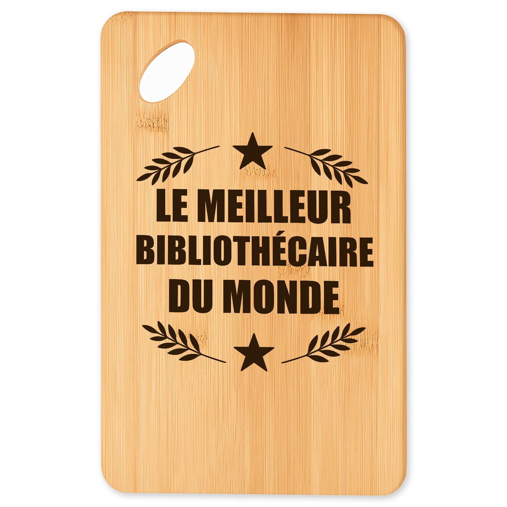 Planche à découper stable en bambou pour ne plus rater la présentation de votre apéro