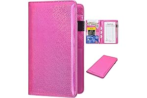 Server Books for Waitress - Glitter Pink: The Ultimate Waitress Organizer