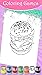 Hamburger Coloring Book: Fast Food Drawing & Art Studio