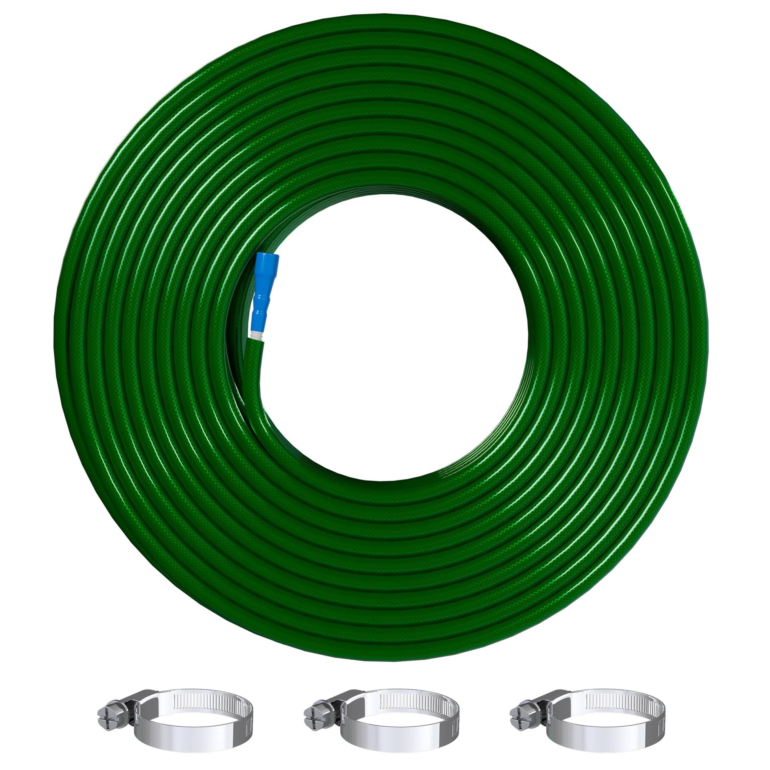 ORILEY 40Mtr 0.5 Inch Braided Water Pipe with Hose Connector/Jointer/Nozzle & Clamps Lightweight Flexible Gardening Cleaning Outdoor-Indoor Use (130 feet, Dark Green) (B0C37NV47P) Amazon Price History, Amazon Price Tracker