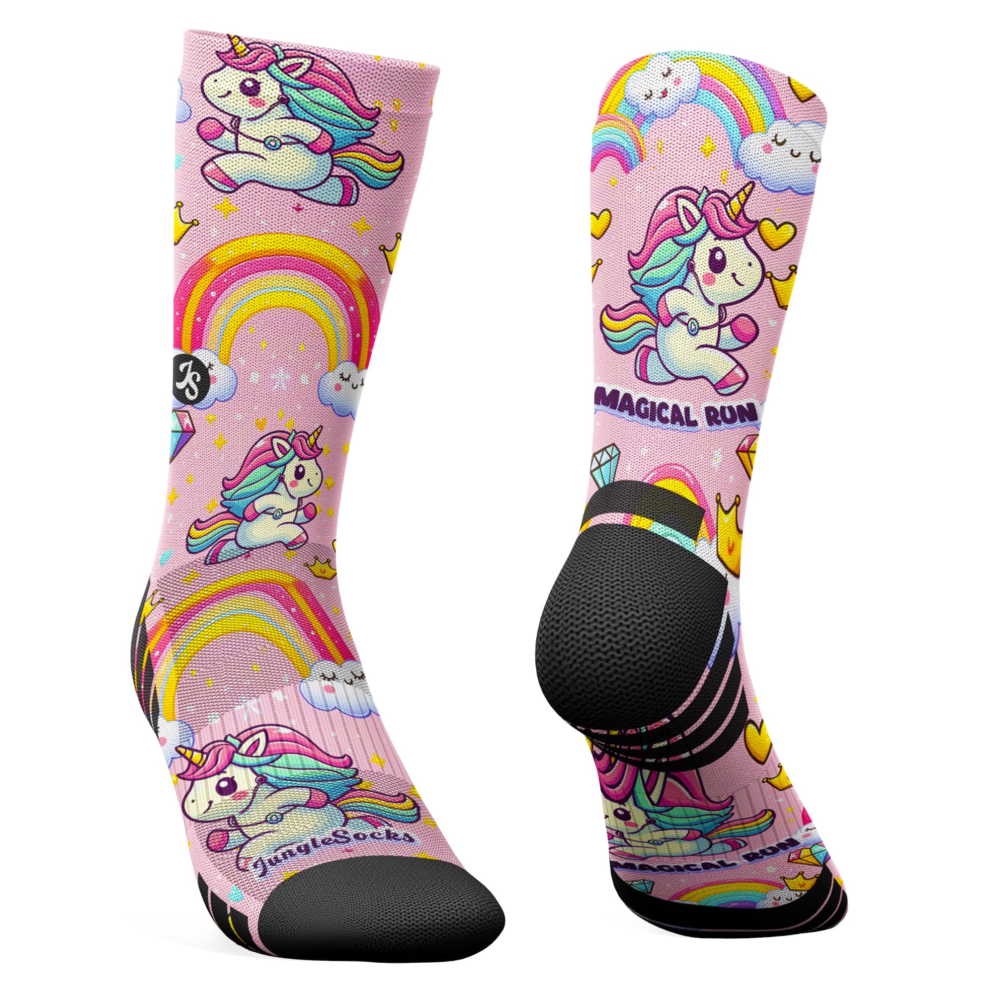 Jungle Socks Elite Series - Hochleistungs-Laufsocken, Atmungsaktiv, Kompressiv und Verstärkt.