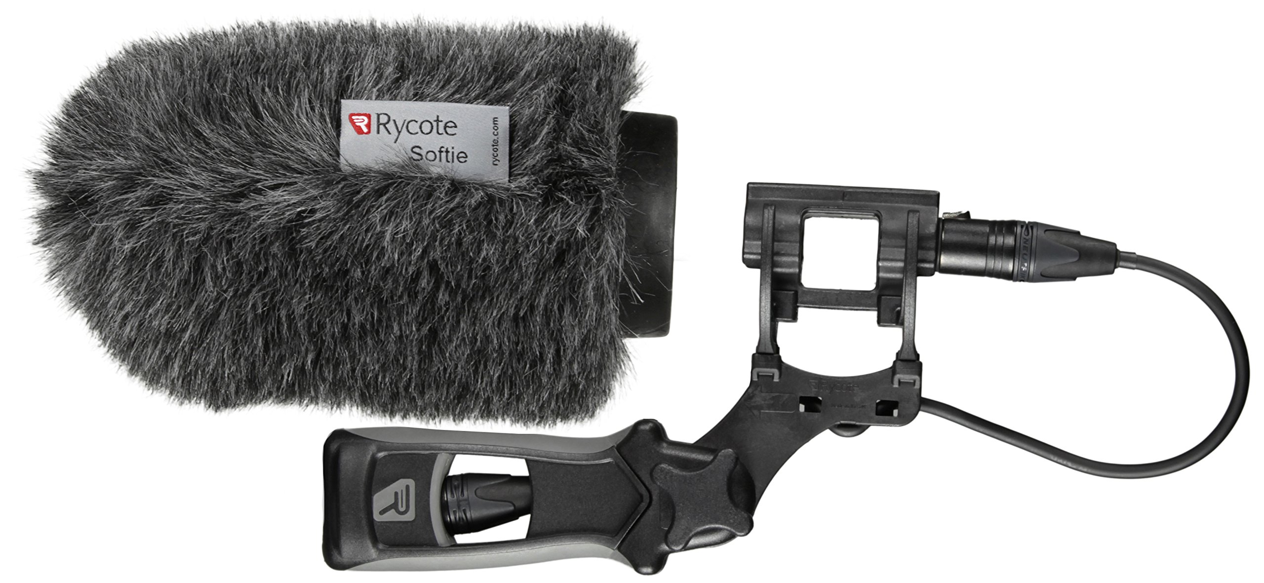 Rycote 033332 12 cm 19–22 mm Standard Loch classic-softie Mikrofon Windschutzscheibe Kit