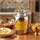 BAROSI Desi Cow Ghee 2.5L Value Pack | Bilona | Lab Tested | Steel Dolchi gallery image