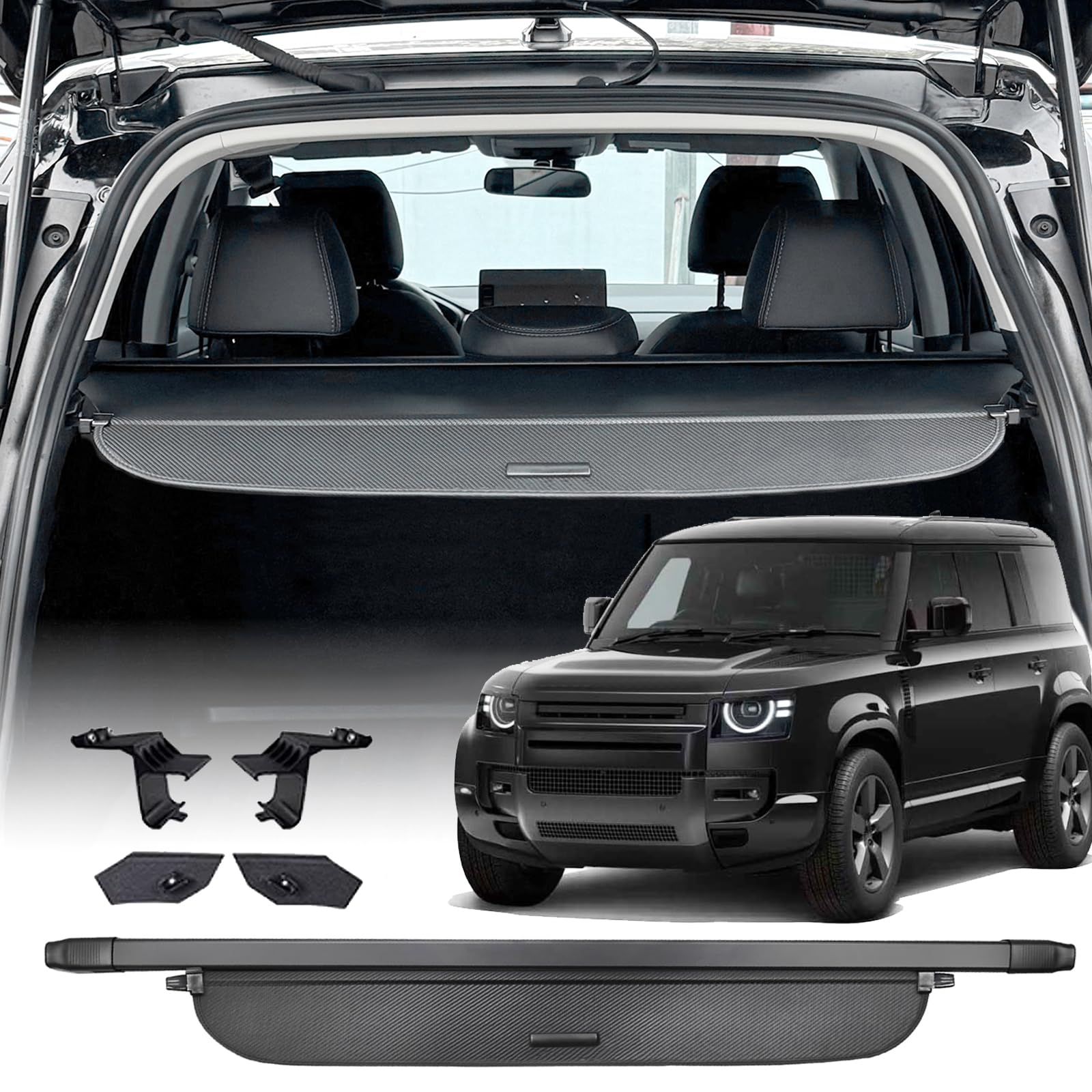 Amazon.com: Volcaner Cargo Cover Compatible with Land Rover