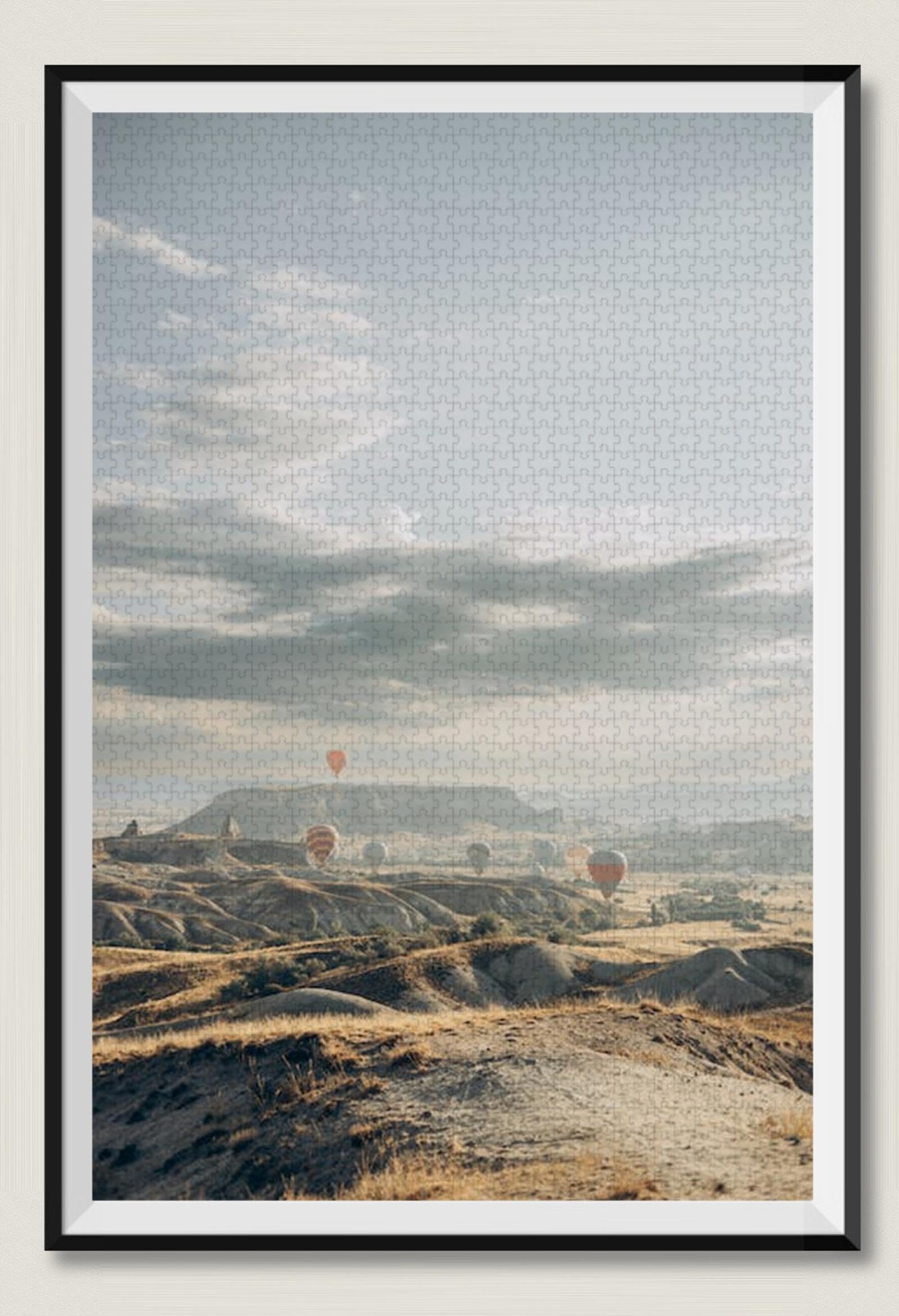 Heißluftballon – 3000-teiliges Holzpuzzle – lustige Indoor-Aktivitäten, großes Puzzle, Geschenk