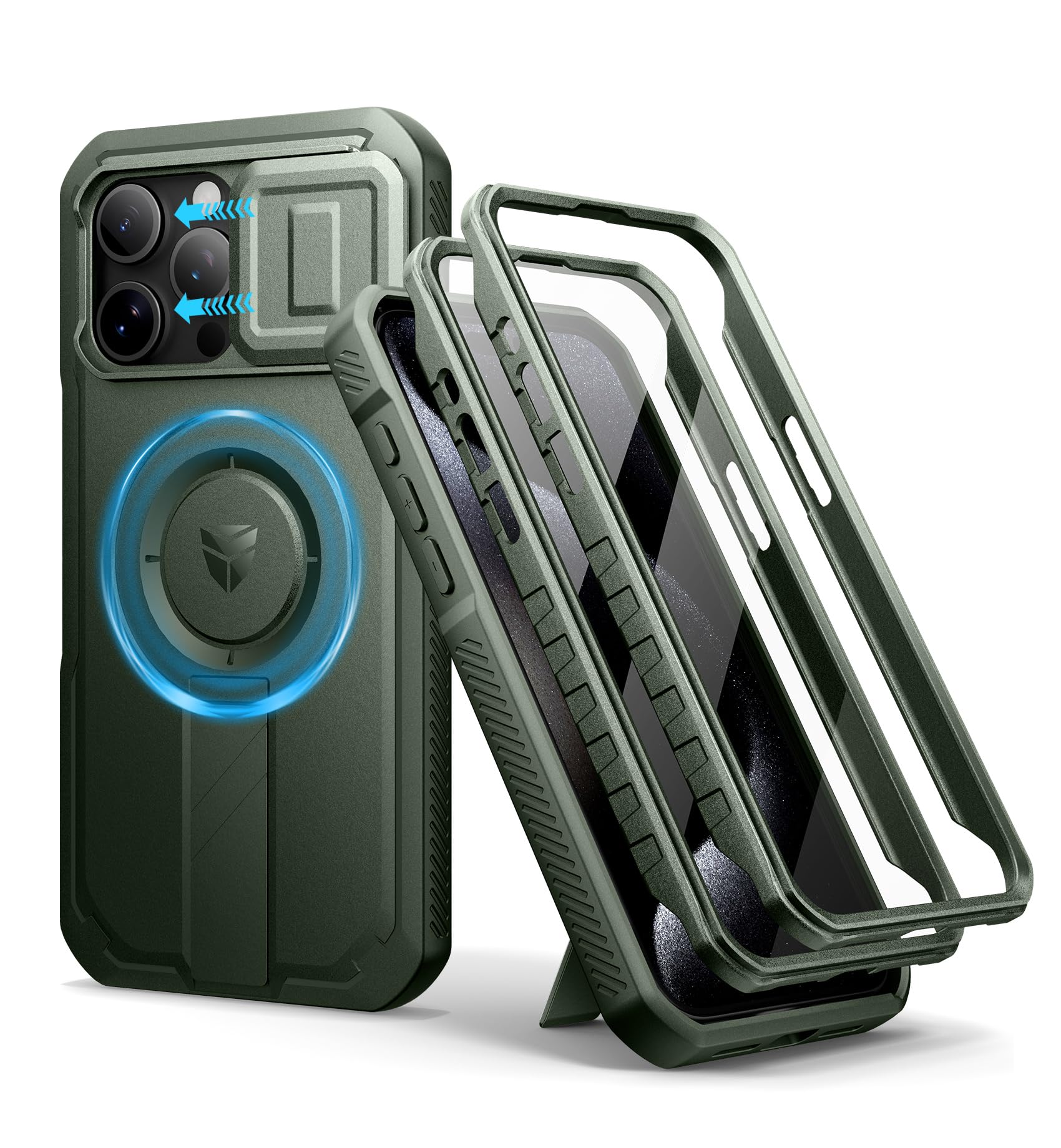 Amazon.com: Dexnor for iPhone 15 Pro Max Case with Slide Camera