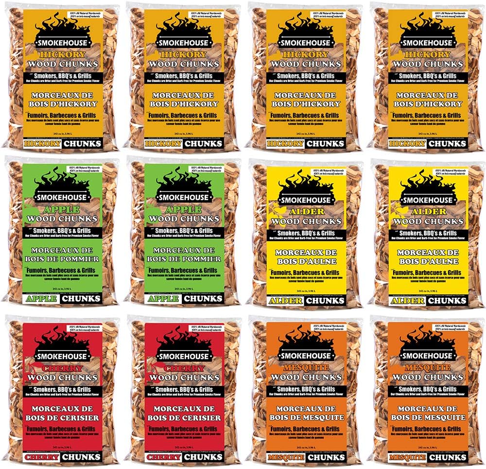 Smokehouse Products 12-Pack Wood Chips Assortment