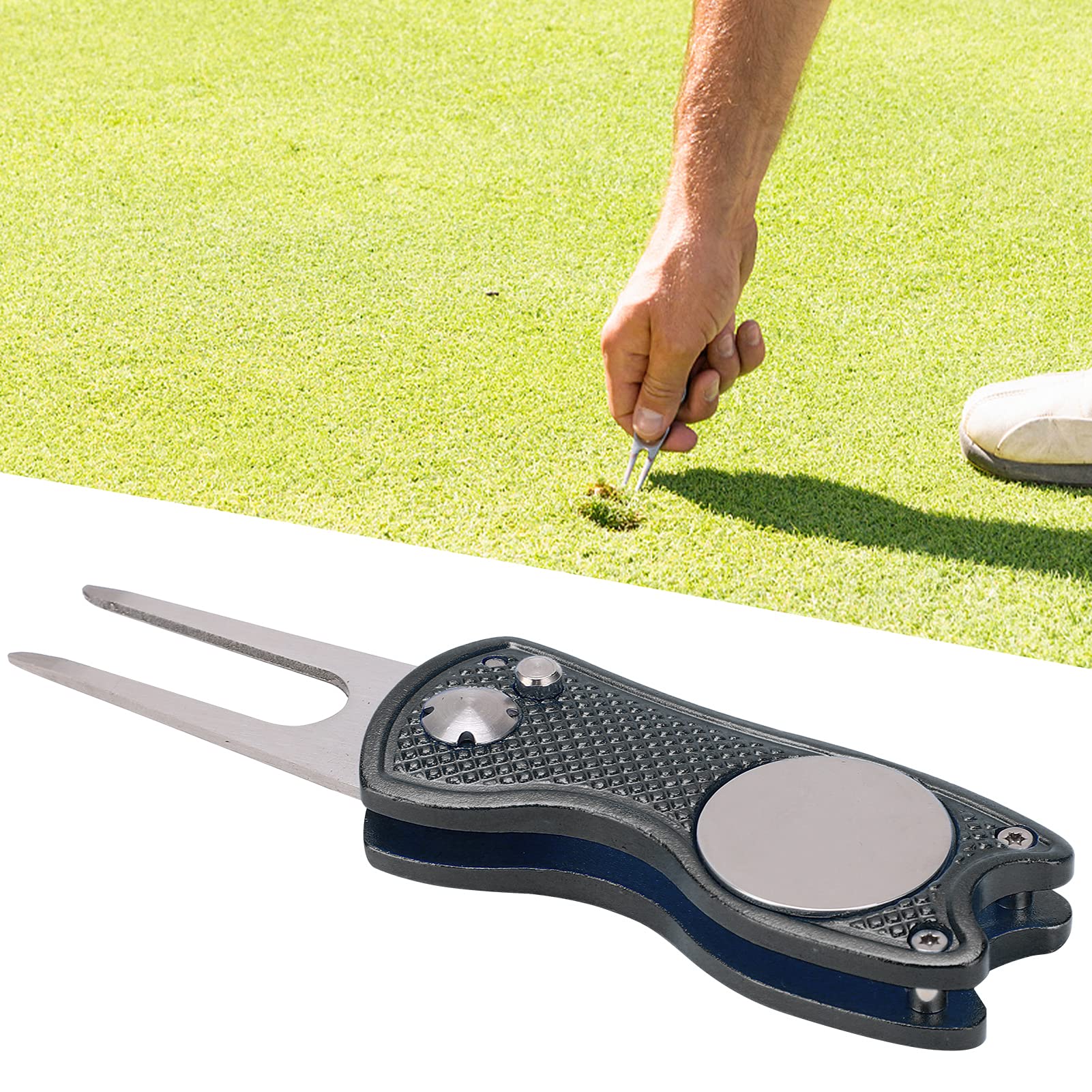 Amazon | BiKING! ゴルファーグリーンフォーク、ステンレス鋼  