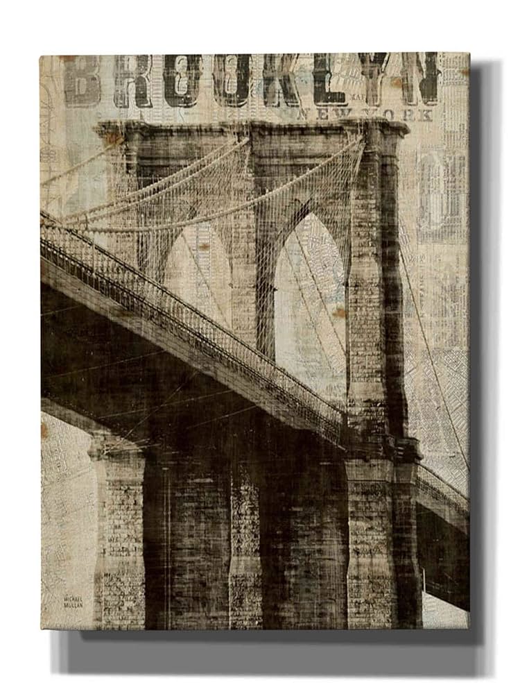 絵画 ブルックリン橋 Amazon.co.jp: 絵画 ブルックリンブリッジインテリア 絵画
