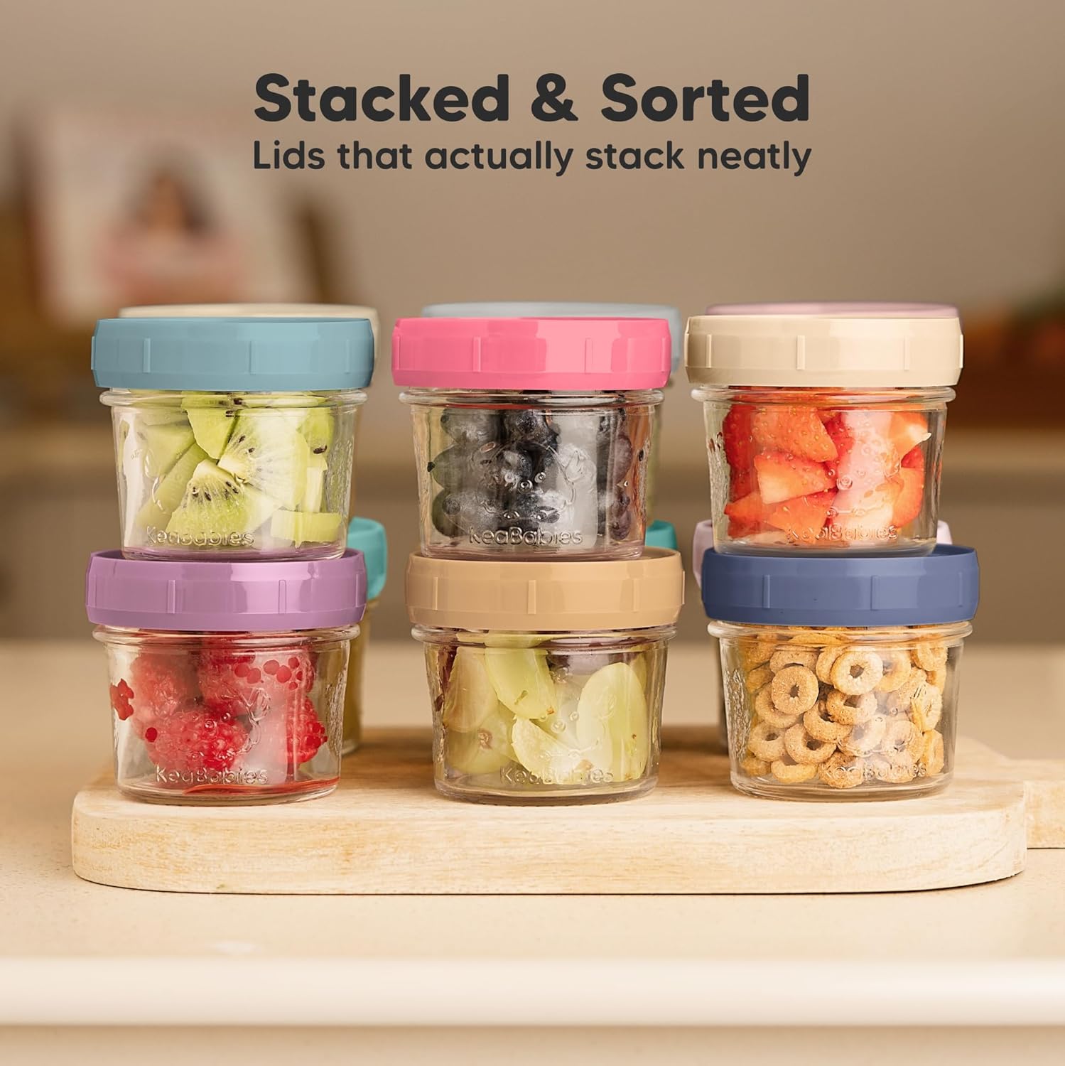 Glass Baby Food Containers