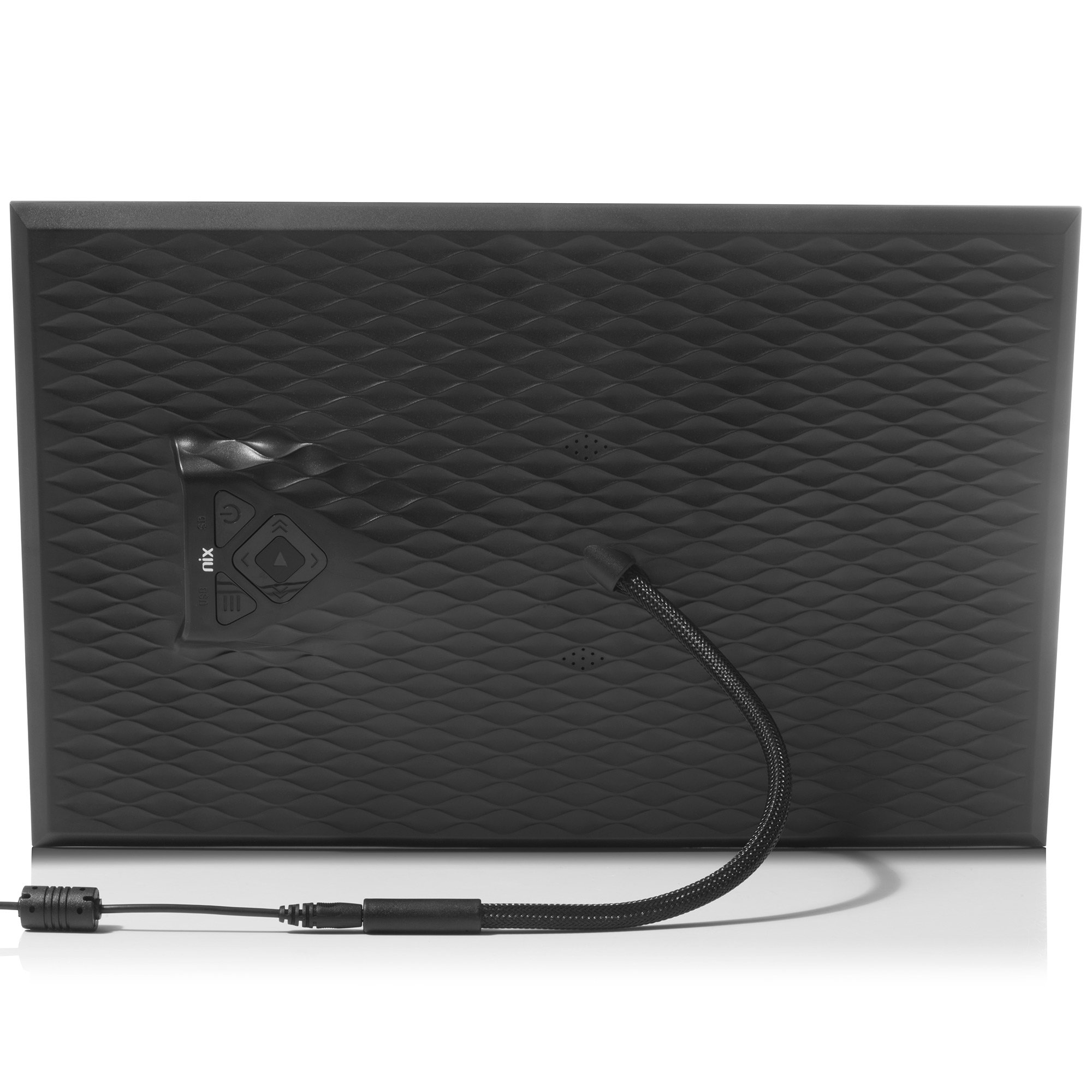 NIX Lux 13 Inch Digital Picture Frame (NonWiFi) with Real Wood Finish