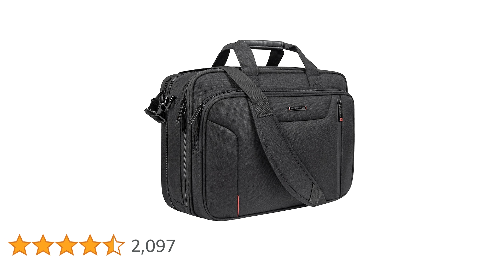 EMPSIGN ローリングブリーフケース ラップトップバッグ、17.3インチ Amazon.co.jp: EMPSIGN ローリングブリーフケース ラップトップ