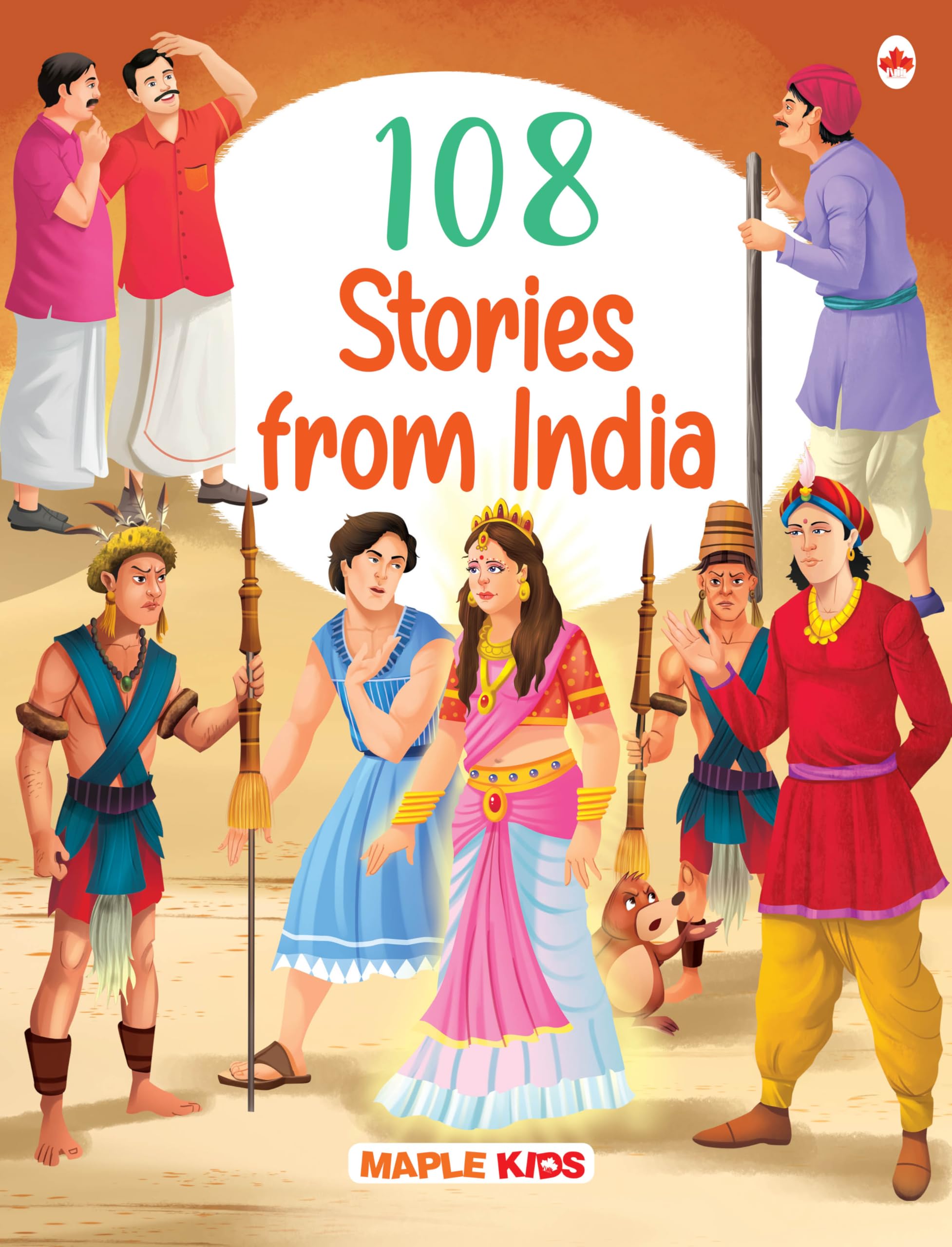 108 Stories from India (Illustrated) - Story Book for Kids