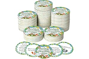 200 PCS Morning Meeting Conversation Chips for Kids