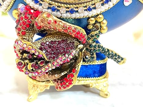 入手困難】FABERGE ファベルジェ オルゴール ジュエリーボックス