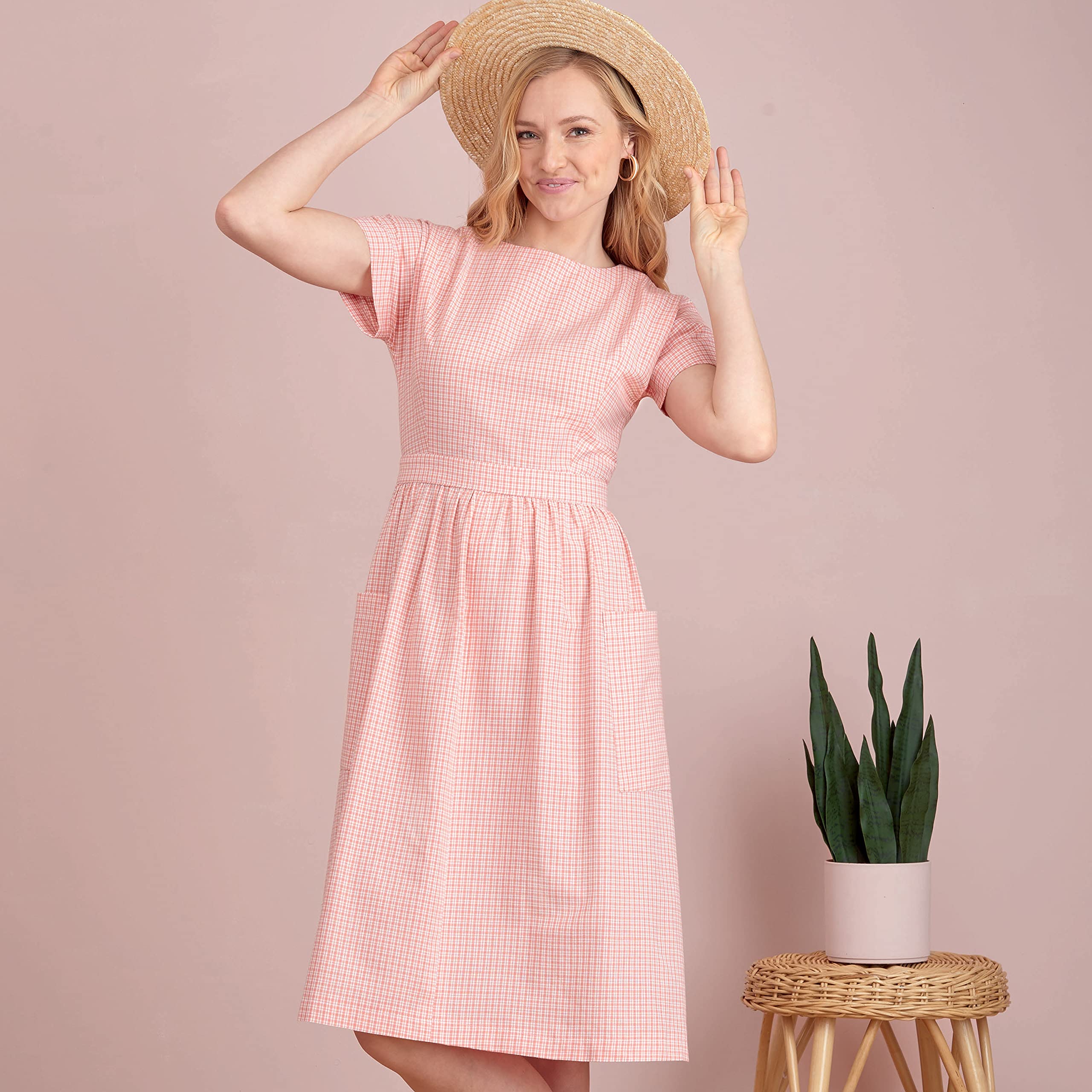 Simplicity SS9594H5 Abito Da Donna, H5 (6 8 10 12 14