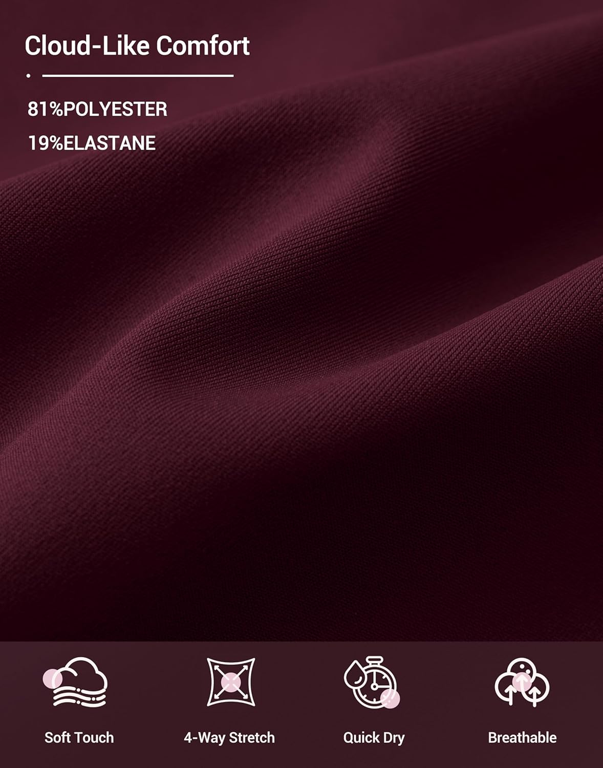 G Gradual Women's Joggers Zip Pockets Drawstring Gym Sweatpants High Waisted Tapered Pants for Workout, Travel, Lounge - Image 7