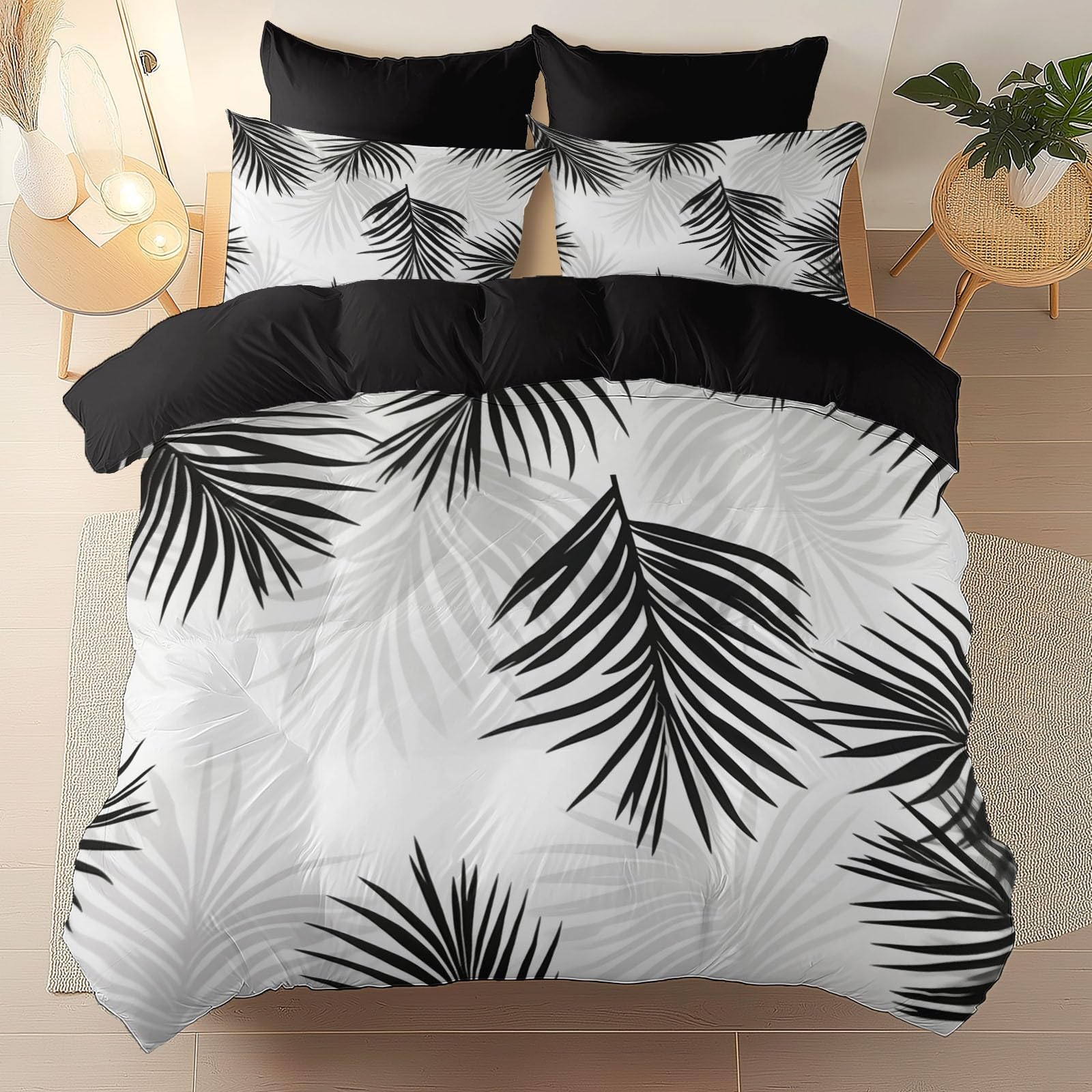 Housse de couette 240x260 infroissable qui simplifie le lavage en machine