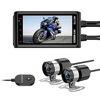 Amazon.co.jp: AKEEYO ドライブレコーダー バイク用 オート