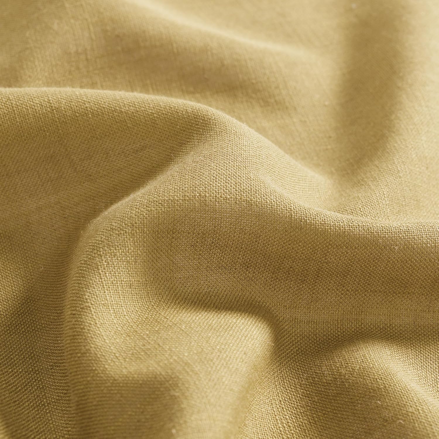 Gold Extra Wide Curtains Linen for Sliding Glass Door Yellow 100 Inch Wide Back Tab Curtain Patio Living Room Divider Semi Sheer Farmhouse Modern Light Filtering Drape 1 Panel W100xL96