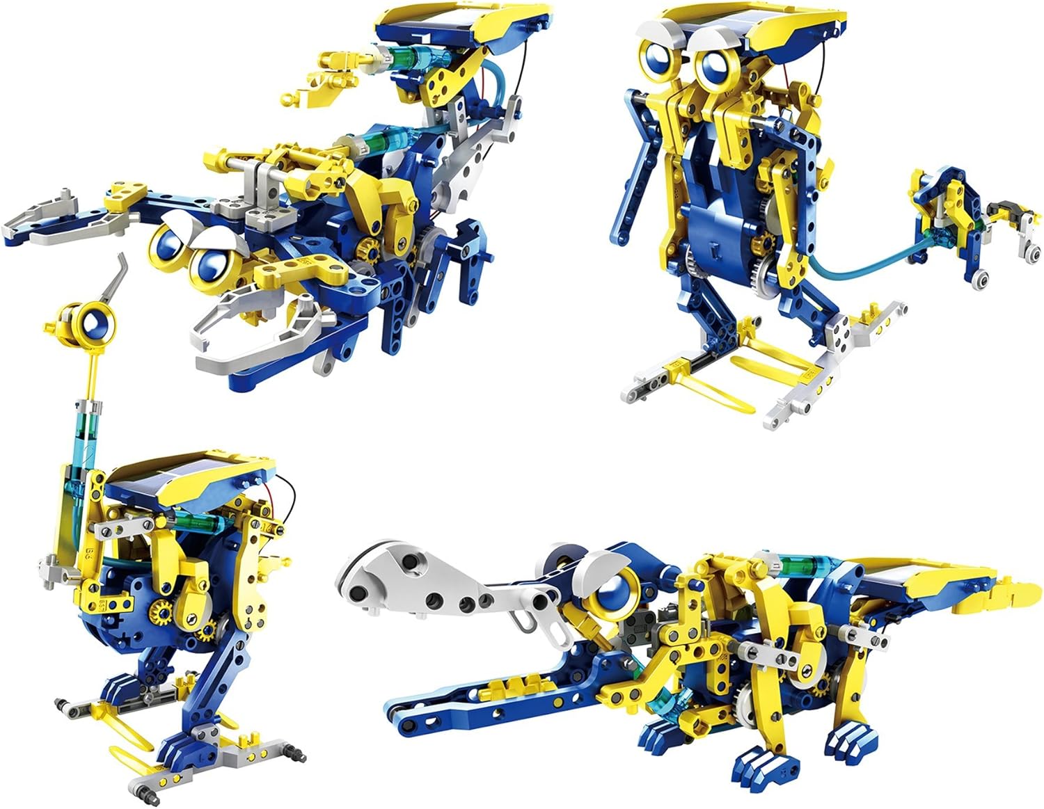 erekitto Solar Craft Kit birudoroido 12 Kinds to Deformation Robot Solar Power Water Pressure JS – 6215