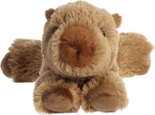 Vista 334 de Aurora® - Adorable Mini Flopsie™ leona Leah Lioness™ - Animal de peluche, facilidad para jugar, compañero eterno - Marrón, 8 pulgadas