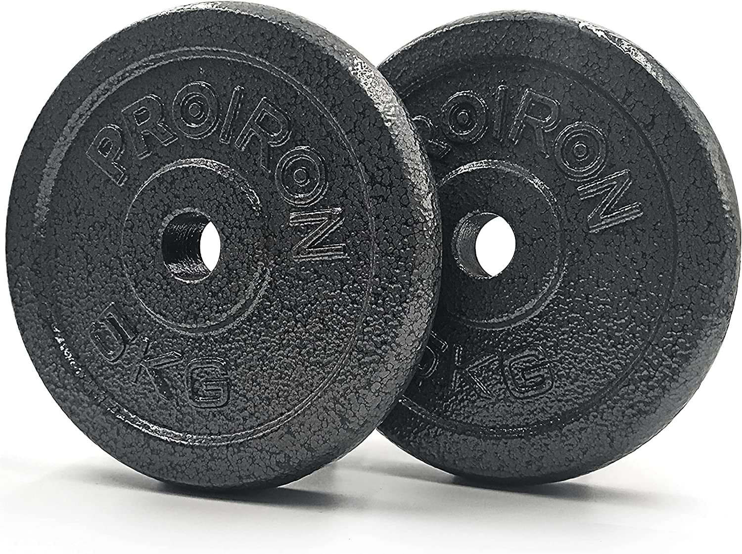PROIRON Hantelscheiben-Set aus Gusseisen, 1,25 kg, 2,5 kg, 5 kg, 10 kg (verschiedene Größen) für 2,5 cm Hantelstange