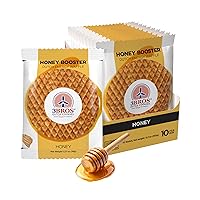 Vista 10 de 3Bros Stroopwafels, Galletas de Waffle Rellenas de Caramelo Holandés, Envueltas Individualmente, 10 Unidades, Fabricadas en EE. UU. (Chocolate)