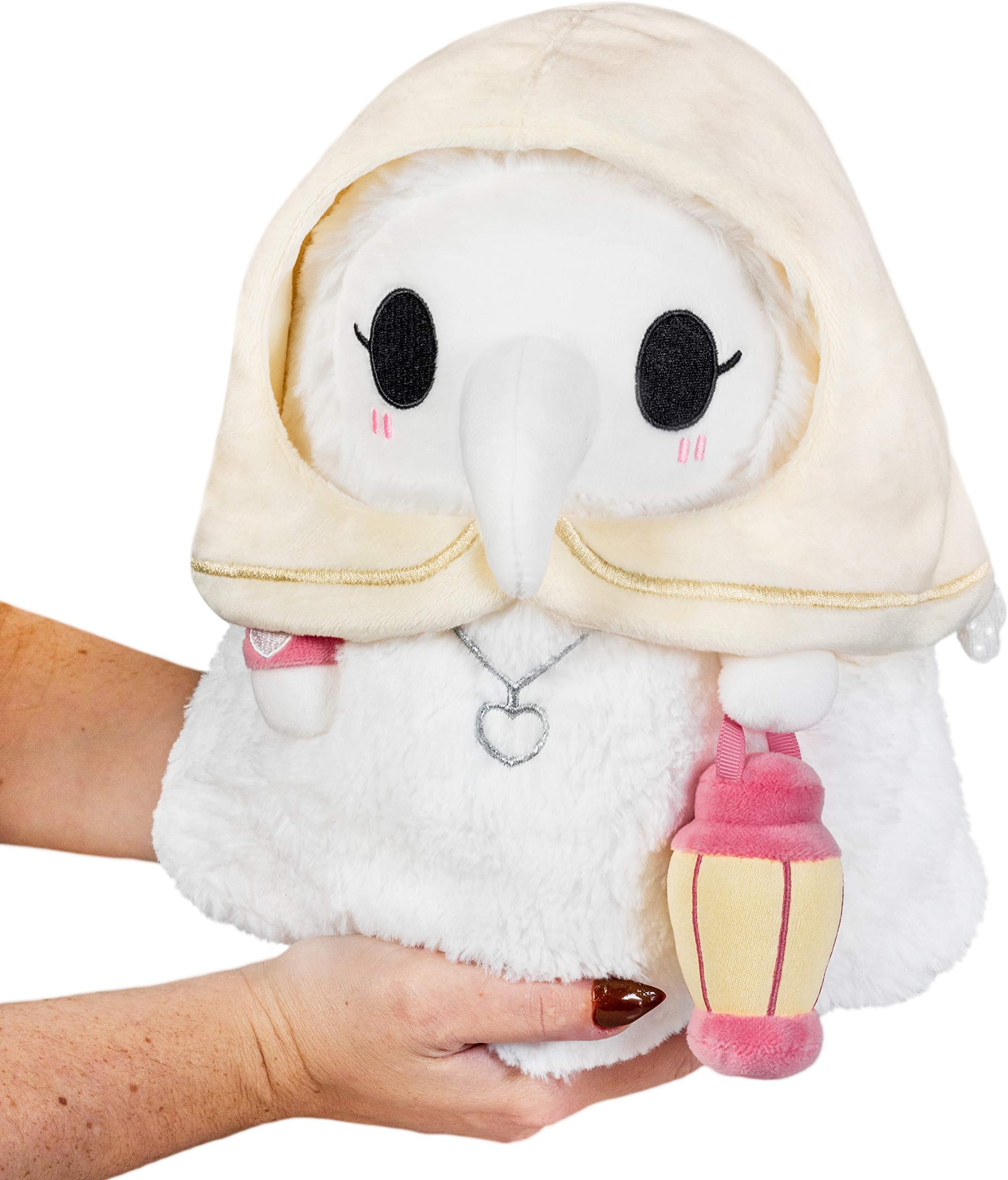 Mini Plague Nurse 7 inch - The Mysterious Doctor Plague Collection - 9.5 in - Soft Toy Collectible Stuffed Animal - Glow in The Dark