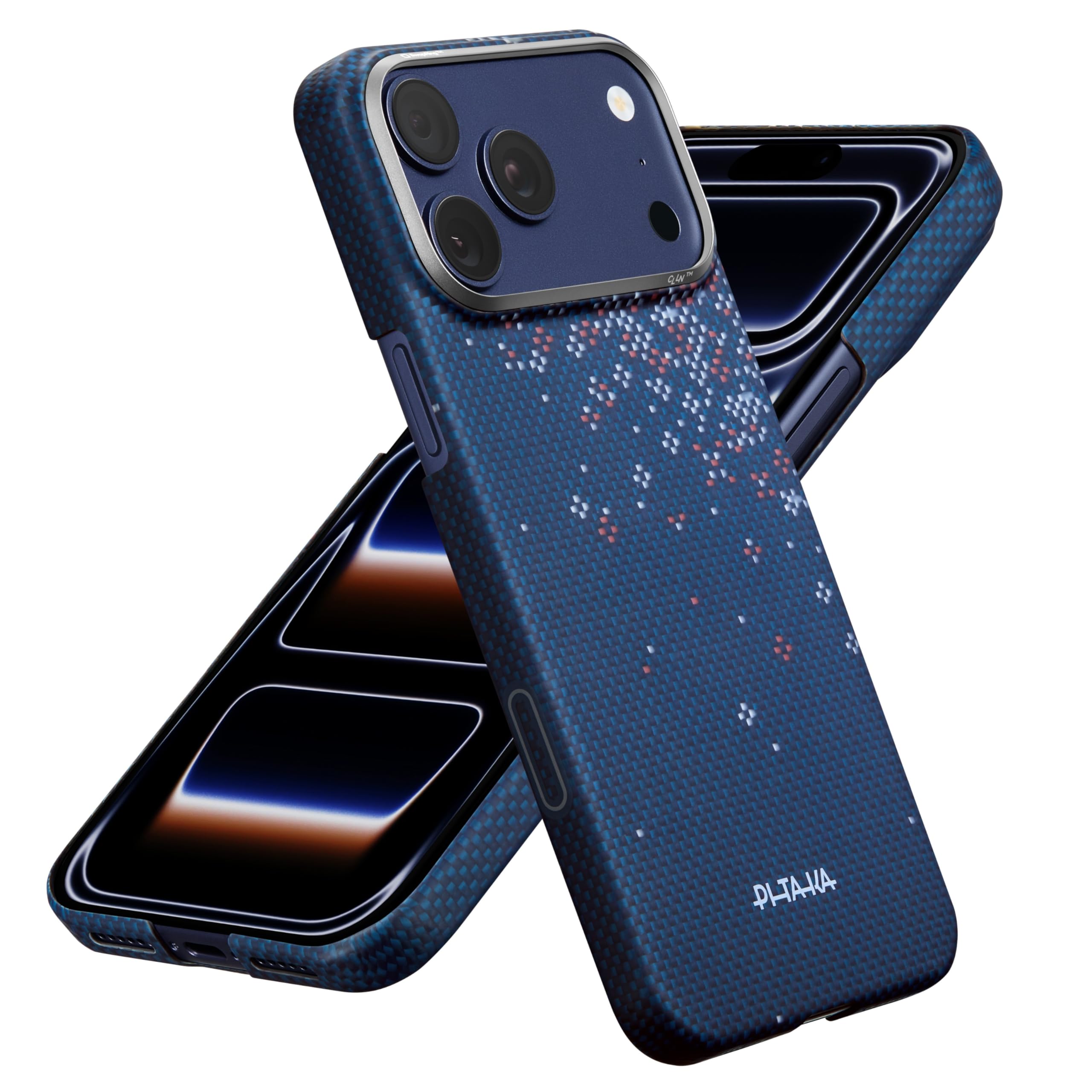 Amazon.co.jp: 【0.88mm極薄】PITAKA iPhone 17 Pro Max 用ケース 軽量