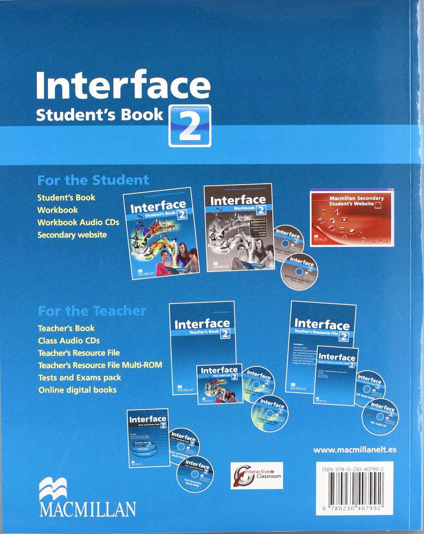 Interface Level 2 Student's Book Spain