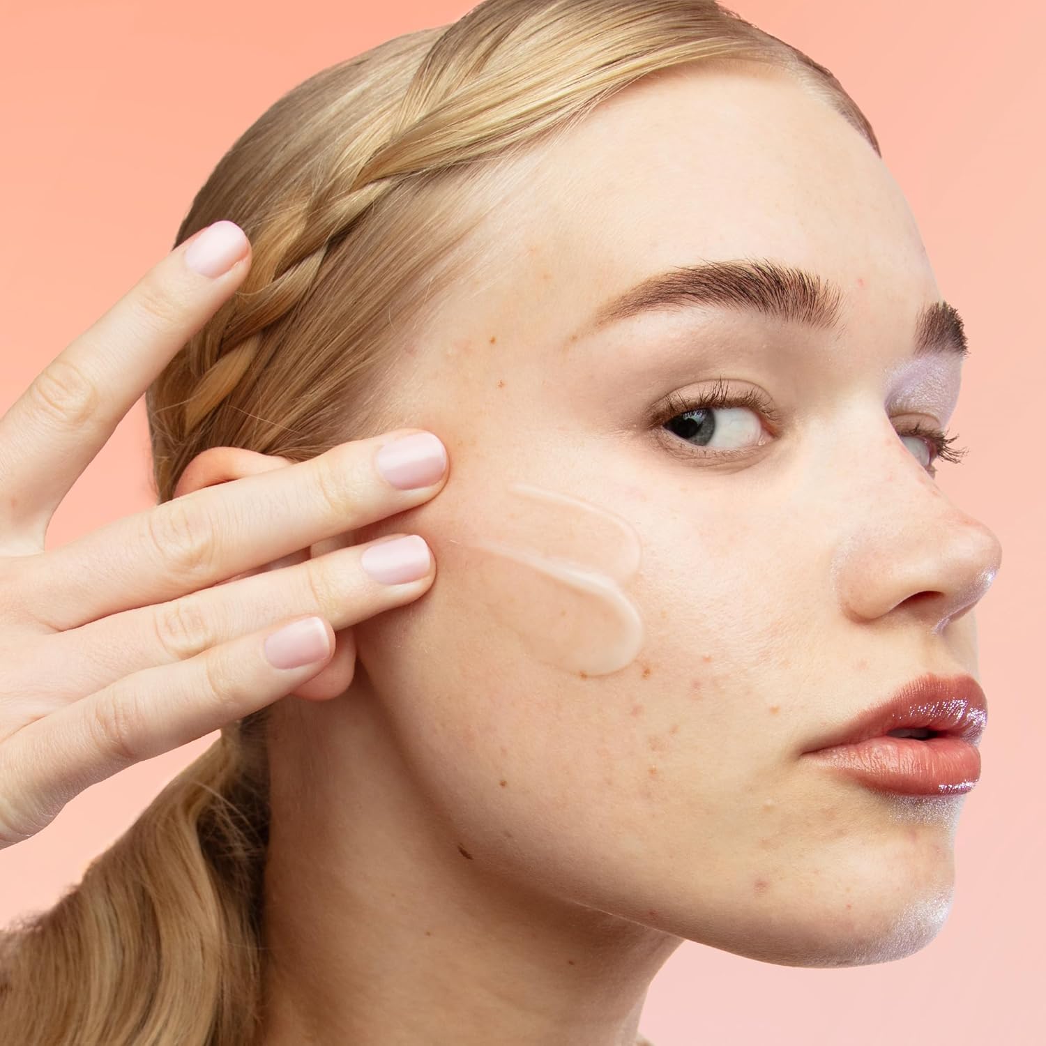 PEACE OUT Acne Gel Moisturizer for Oily Skin, Face Cream for Acne-Prone Skin with 2% Salicylic Acid, Niacinamide and Ceramides, 1.69 fl oz - Image 6