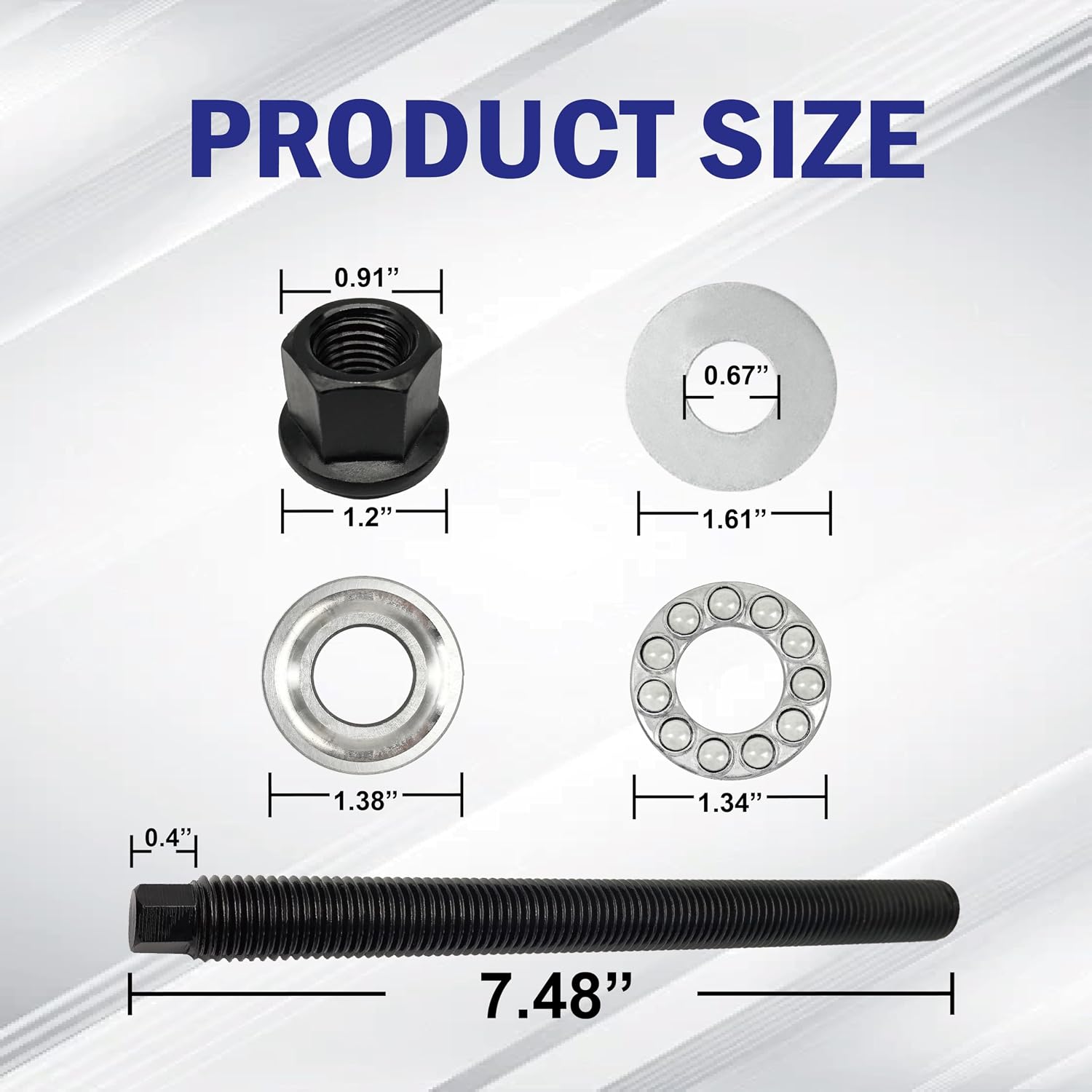 ERDIE LS Harmonic Balancer Installation Tool, Crank Pulley Install Tool 551141, Compatible with GM 1997-UP V8 LS1, LS2, LS3, LS4, LSX, LSA, LS6, LQ4, LQ9