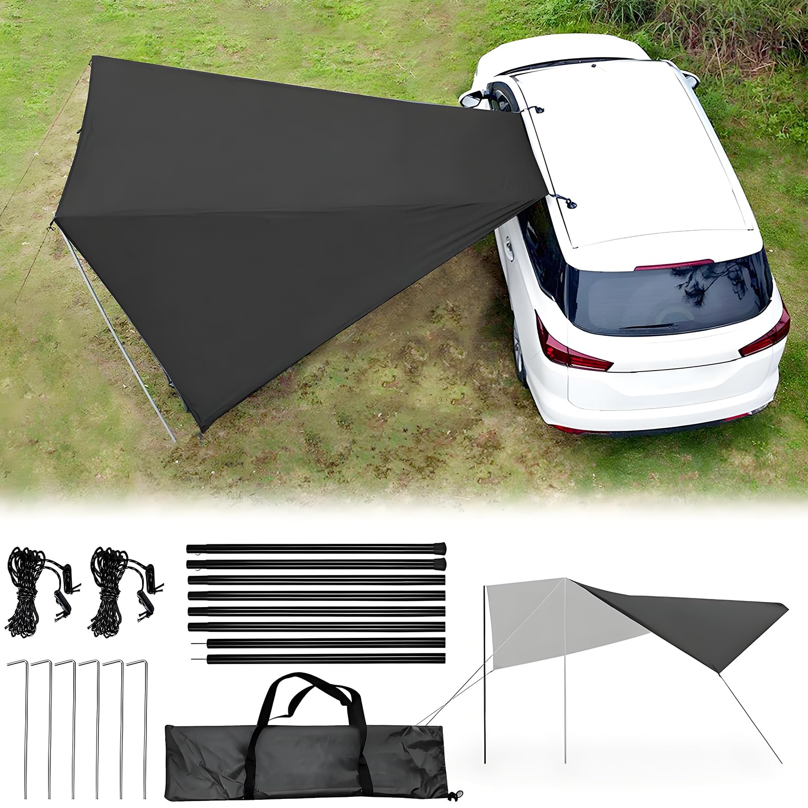 audi a3 roof tent LZBCIXA Car Awning Camping for Sportback 8Y 2020-2022-pr, Portable Water-Resistant Sunshade Shelter Easy-Setup Outdoor Car Camping Shade for Beach, Travel & Road Trips : Sports & Outdoors Exclusive: next Land Rover MUJER Color:Gooseberry/Lilac/Watermelon Crafted with extra height